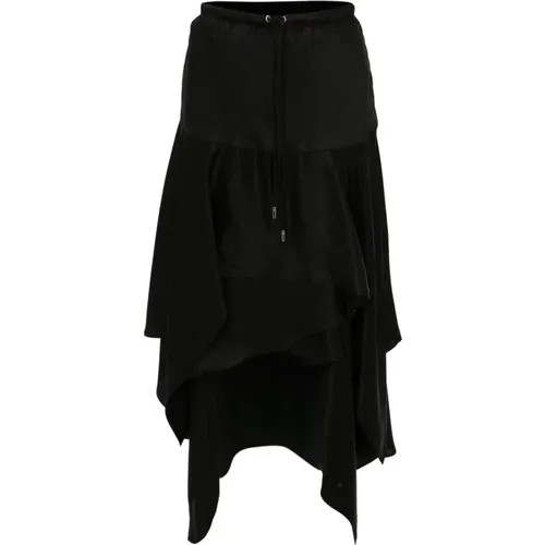 Asymmetric Casual Skirt , female, Sizes: 2XS - JW Anderson - Modalova