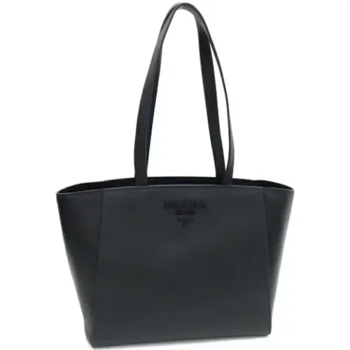 Pre-owned Tote Bags, male, , Size: ONE SIZE Pre-owned Leather prada-bags - Prada Vintage - Modalova