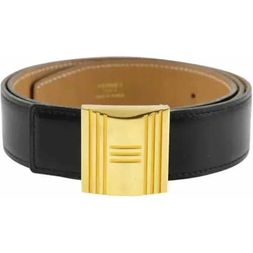 Pre-owned Leather belts , male, Sizes: ONE SIZE - Hermès Vintage - Modalova