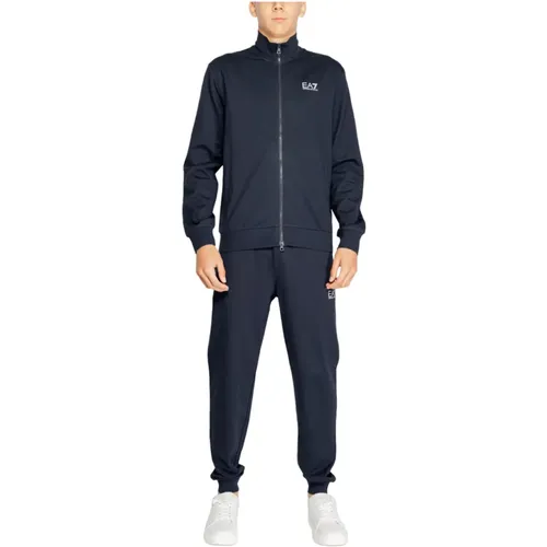 Training Sets, male, , Size: M Mens Tute Autumn/Winter Collection Cotton - Emporio Armani EA7 - Modalova