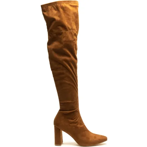 Knee-High Boots , female, Sizes: 5 UK, 5 1/2 UK, 4 UK - Steve Madden - Modalova