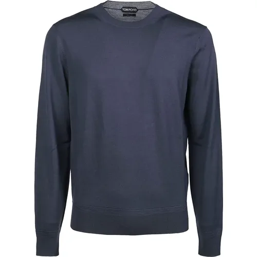 Men`s Merino Knit Sweater , male, Sizes: XL - Tom Ford - Modalova
