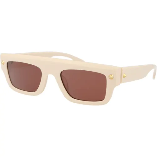 Sunglasses, unisex, , Size: 52 MM Stylish Sunglasses Am0427S - alexander mcqueen - Modalova