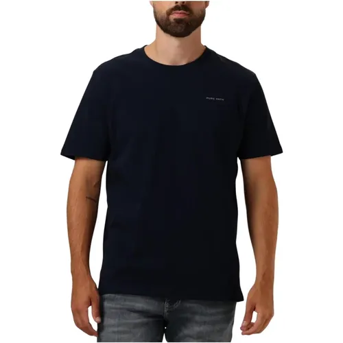 Herren Regular Fit Crewneck T-shirt , Herren, Größe: 2XL - Pure Path - Modalova