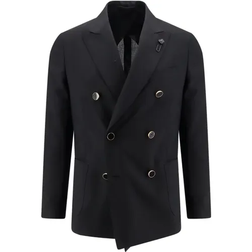 Men's Clothing Blazer Ss24 , male, Sizes: M, 2XL - Lardini - Modalova
