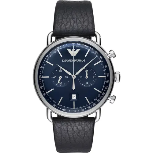 Watches, unisex, , Size: ONE SIZE Elegant and Functional Quartz Watch - Emporio Armani - Modalova