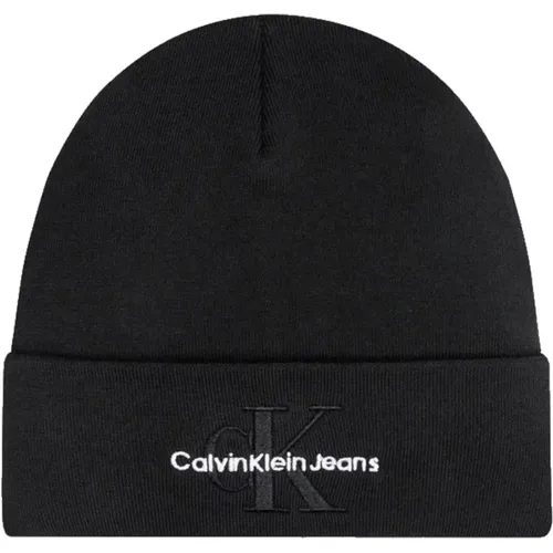 Beanies, male, , Size: ONE SIZE Minimalist Logo Beanie - Calvin Klein - Modalova