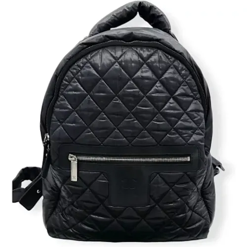 Pre-owned Backpacks, female, , Size: ONE SIZE Pre-owned Cotton chanel-bags - Chanel Vintage - Modalova