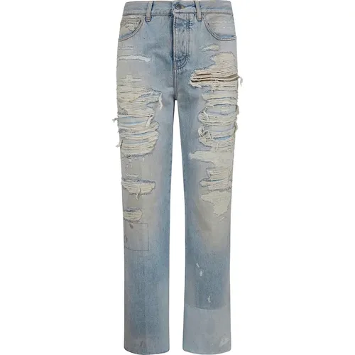 Straight Jeans, male, , Size: W33 Straight Jeans - Amiri - Modalova