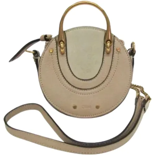 Pre-owned Mini Bags, female, , Size: ONE SIZE Pre-owned Leather shoulder-bags - Chloé Pre-owned - Modalova