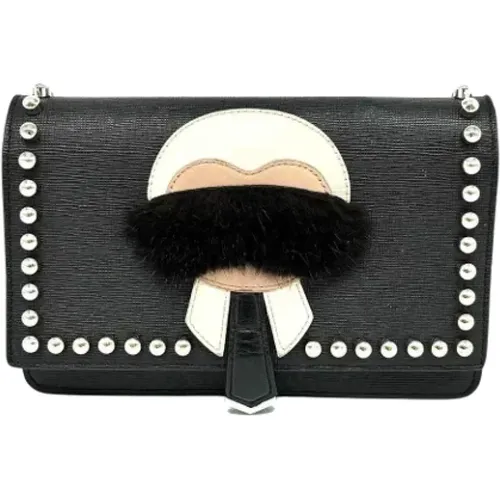 Pre-owned Wallets, female, , Size: ONE SIZE Pre-owned Leather wallets - Fendi Vintage - Modalova