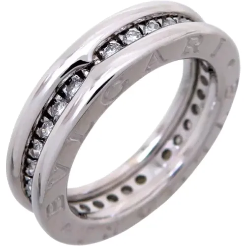 Pre-owned Silver rings , female, Sizes: ONE SIZE - Bvlgari Vintage - Modalova