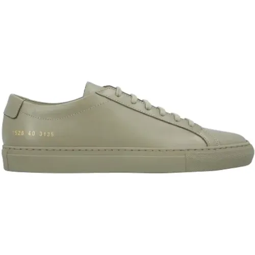 Sneakers, male, , Size: 11 1/2 US Leather sneakers - Common Projects - Modalova