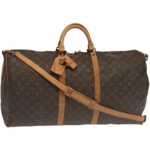 Pre-owned Weekend Bags, female, , Size: ONE SIZE Pre-owned Canvas louis-vuitton-bags - Louis Vuitton Vintage - Modalova