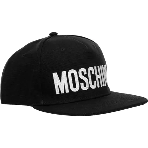Adjustable Plain Logo Hat , male, Sizes: ONE SIZE - Moschino - Modalova