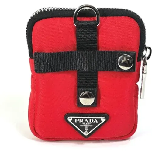 Pre-owned Wallets, male, , Size: ONE SIZE Pre-owned Fabric prada-bags - Prada Vintage - Modalova