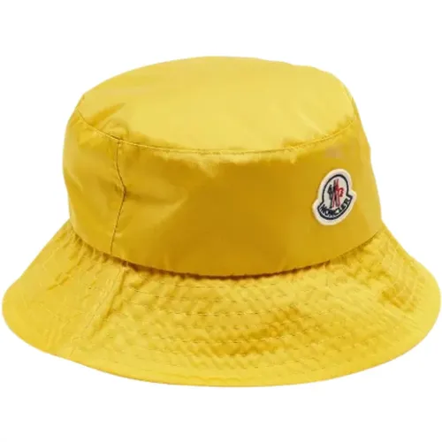 Pre-owned Nylon hats , female, Sizes: ONE SIZE - Moncler Pre-owned - Modalova