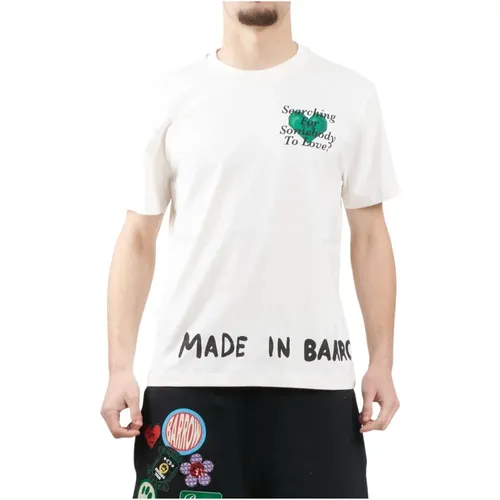 T-Shirts, male, , Size: L Short Sleeve Fashion T-Shirt - Barrow - Modalova