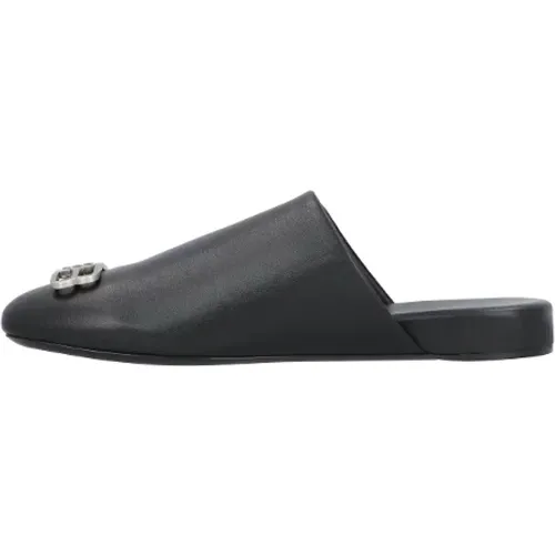 Leather mules , male, Sizes: 6 UK, 8 UK - Balenciaga - Modalova