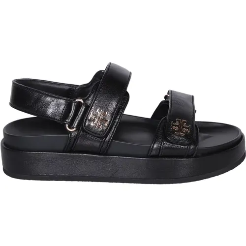 Leather sandals by , female, Sizes: 3 UK, 6 UK, 7 UK, 5 UK - TORY BURCH - Modalova