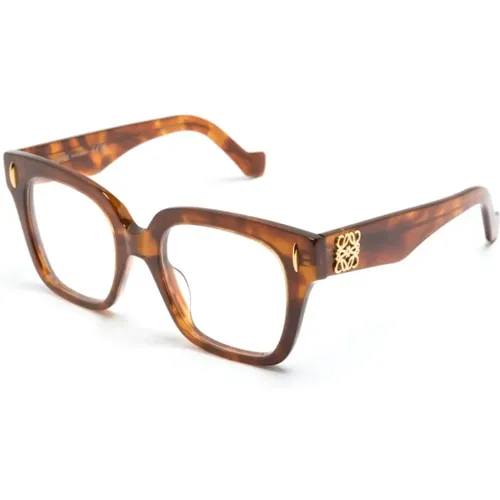 Braun/Havanna Optische Brille Stilvolles Must-Have , Damen, Größe: 51 MM - Loewe - Modalova
