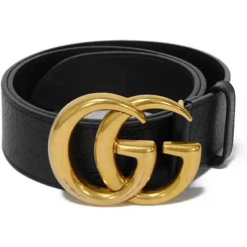 Pre-owned Belts, male, , Size: ONE SIZE Pre-owned Leather belts - Gucci Vintage - Modalova