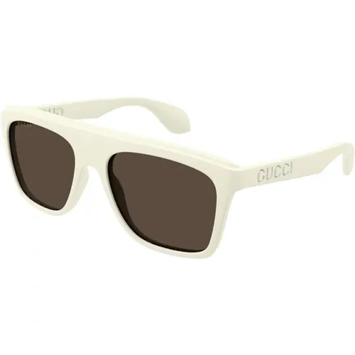 Weiß Braun Sonnenbrille Gg1570S 003 - Gucci - Modalova