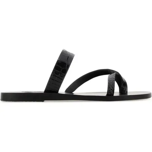 Flip Flops, female, , Size: 7 US leather thong slippers - Ancient Greek Sandals - Modalova