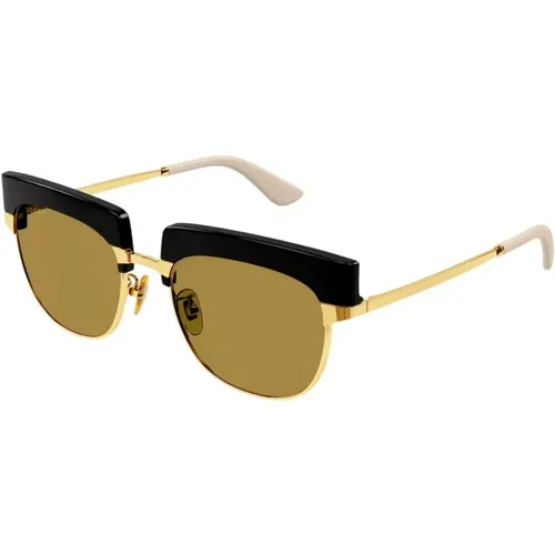 Sunglasses, unisex, , Size: ONE SIZE Pastel Square Sunglasses - Gucci - Modalova