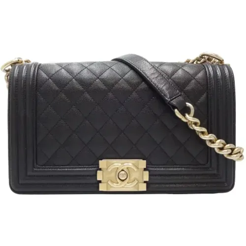 Pre-owned Leather chanel-bags , female, Sizes: ONE SIZE - Chanel Vintage - Modalova