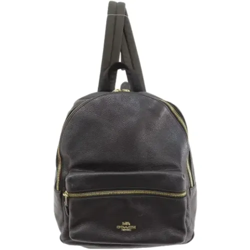 Pre-owned Backpacks, female, , Size: ONE SIZE Pre-owned Fabric backpacks - Coach Pre-owned - Modalova