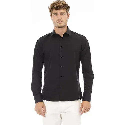 Italian Collar Shirt Melody Style , male, Sizes: 4XL, XL, L, 3XL, 2XL - Baldinini - Modalova