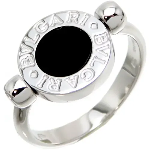 Pre-owned Jewellery, female, , Size: ONE SIZE Pre-owned White Gold rings - Bvlgari Vintage - Modalova