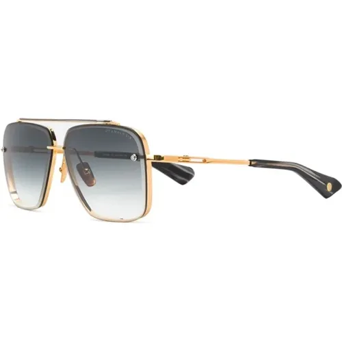 Sunglasses, unisex, , Size: 62 MM Gold Sunglasses, Everyday Style, Original Case - Dita - Modalova