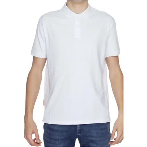 Stylish T-Shirt and Polo , male, Sizes: L, M, 2XL, XL - Suns - Modalova