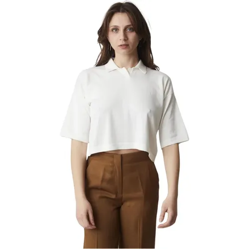Womens Polo Shirt , female, Sizes: S - Alpha Studio - Modalova