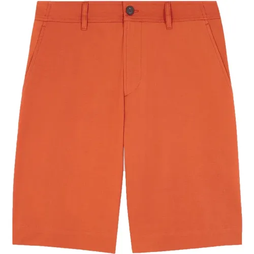 Casual Shorts, male, , Size: XS Ripstop Cotton Shorts - Maison Kitsuné - Modalova