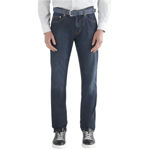 Straight Jeans , male, Sizes: W33, W40, W36 - Harmont & Blaine - Modalova