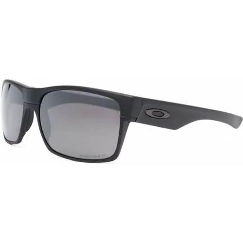 Schwarze Sonnenbrille mit Original-Etui , Herren, Größe: 60 MM - Oakley - Modalova