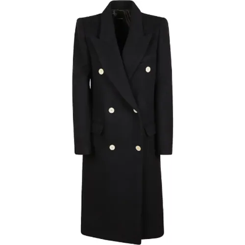 Virgin Wool Blend Coat , female, Sizes: 2XS, S - Isabel marant - Modalova