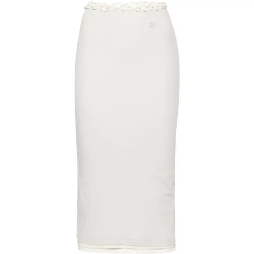 Midi Skirts,Modische Röcke für Frauen,Weiße Baumwoll-Jersey Röcke Pack - Jil Sander - Modalova