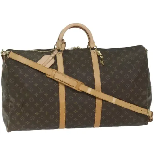 Pre-owned Weekend Bags, female, , Size: ONE SIZE Pre-owned Canvas louis-vuitton-bags - Louis Vuitton Vintage - Modalova