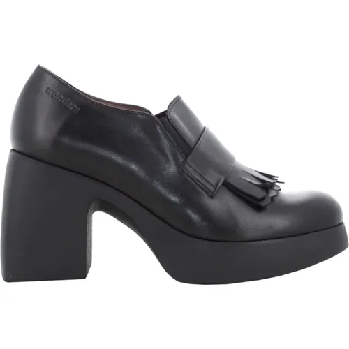 Klassische Damen Loafer Absätze in Schwarz , Damen, Größe: 37 EU - Wonders - Modalova