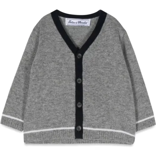 Luxuriöser Cashmere-Cardigan für Jungen - Tartine et Chocolat - Modalova