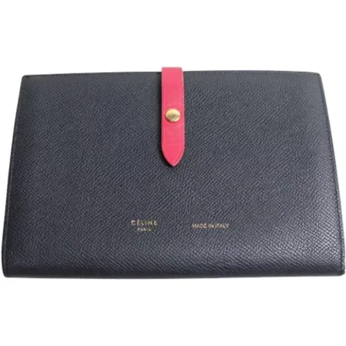 Pre-owned Leather wallets , female, Sizes: ONE SIZE - Celine Vintage - Modalova