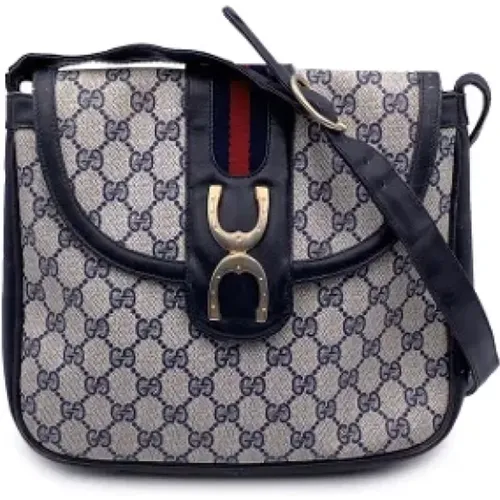 Pre-owned Cross Body Bags, female, , Size: ONE SIZE Pre-owned Canvas gucci-bags - Gucci Vintage - Modalova