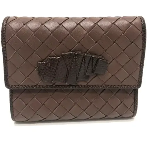 Pre-owned Wallets, female, , Size: ONE SIZE Pre-owned Leather wallets - Bottega Veneta Vintage - Modalova