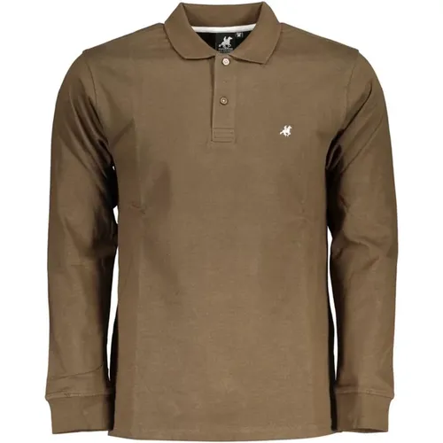 Braunes Besticktes Poloshirt , Herren, Größe: 3XL - U.S. Polo Assn. - Modalova