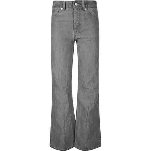 Straight Cotton Jeans with Visible Stitching , female, Sizes: W28 - Our Legacy - Modalova