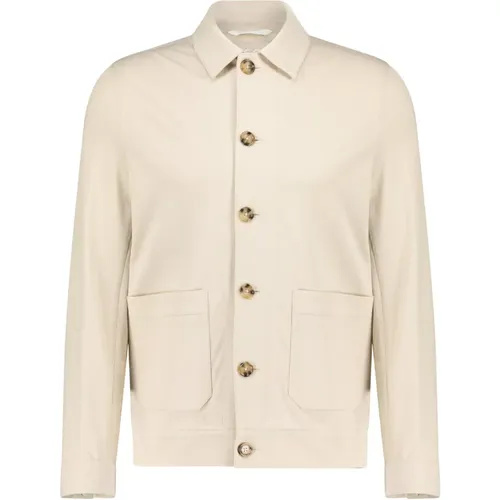 Lightweight Cotton Overshirt , male, Sizes: L, 2XL, XL, M - Circolo 1901 - Modalova